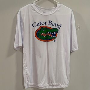 Gator Band White Short Sleeve Graphic Tee
